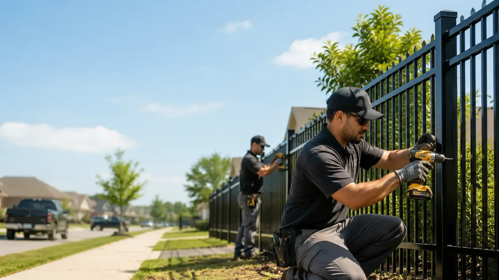 Metal Fence Installation in Howard City, MI
